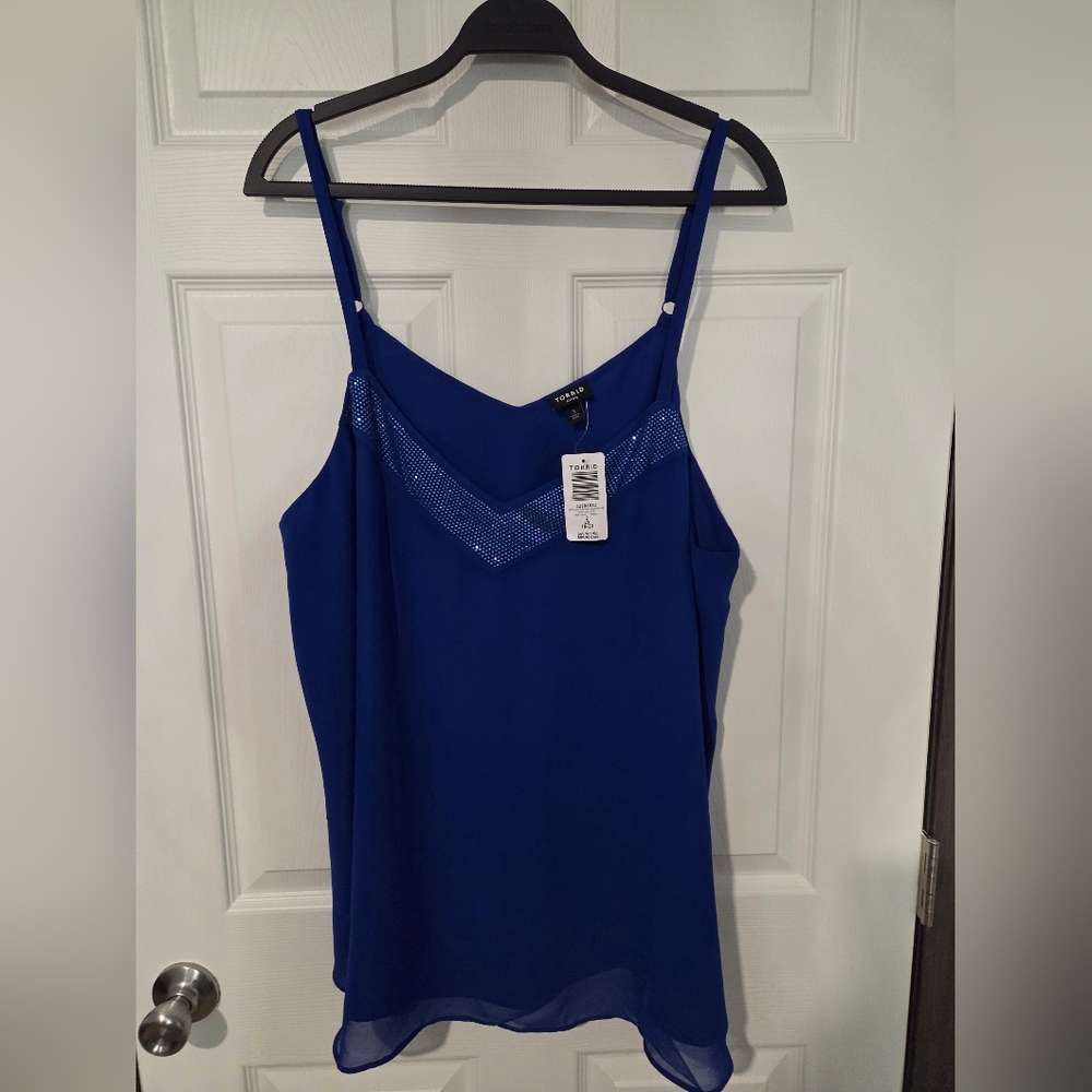 Sophie Chiffon Sequin Swing Cami